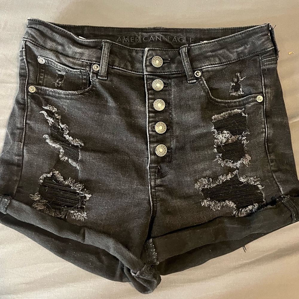 Black American Eagle shorts